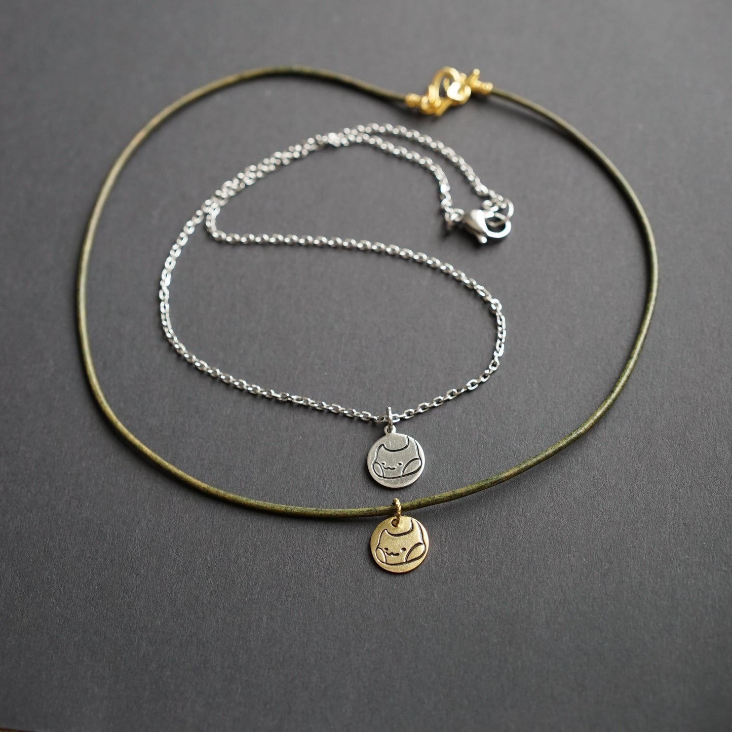 Beetlepuss Charm Necklace